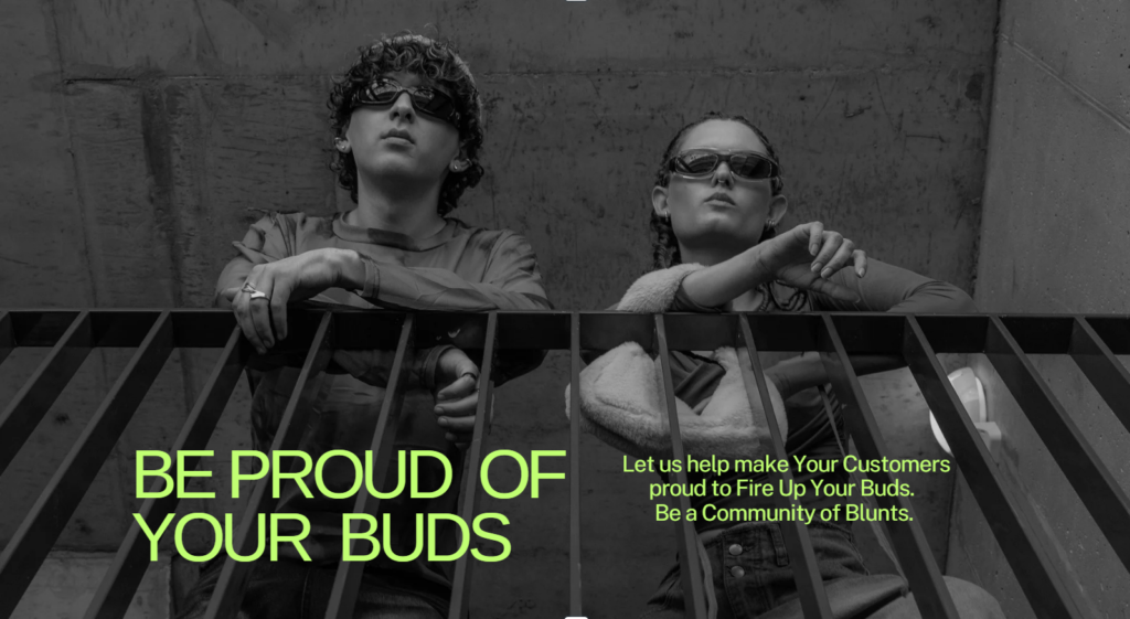 Be Proud of Your Buds two young adults on a porch