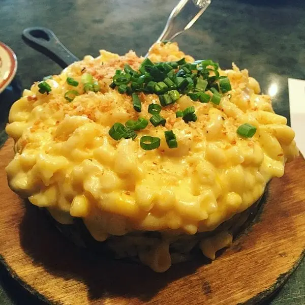 infused mac n cheese. Creamy and good