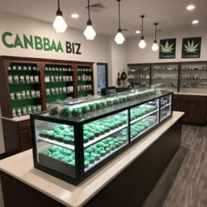 Cannabis dispensary store