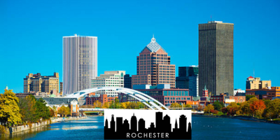 Rochester skyline
