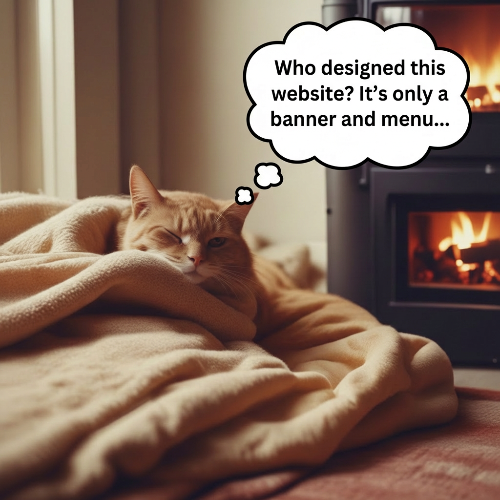 Mike telling you your website needs help