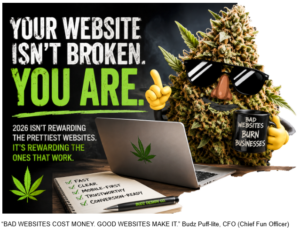 Budz is lecturing on website health.