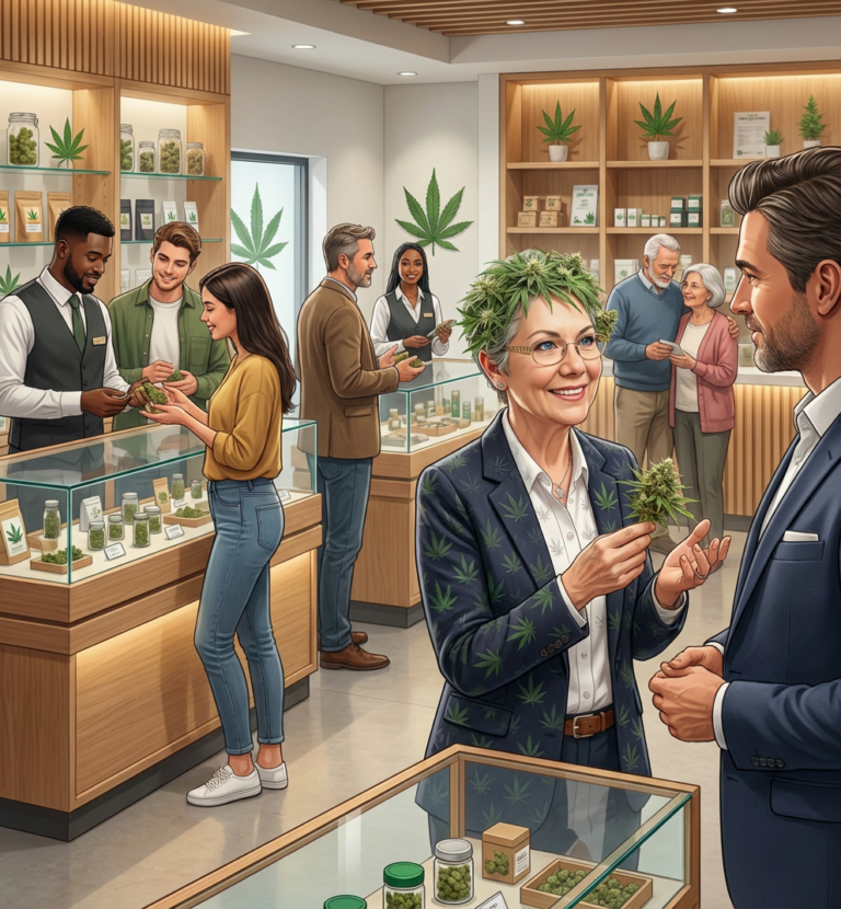 GrammaWeed is speaking to a dispensary owner