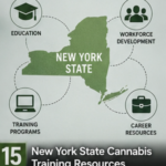 map of NYS showing different cannabis business opportunities