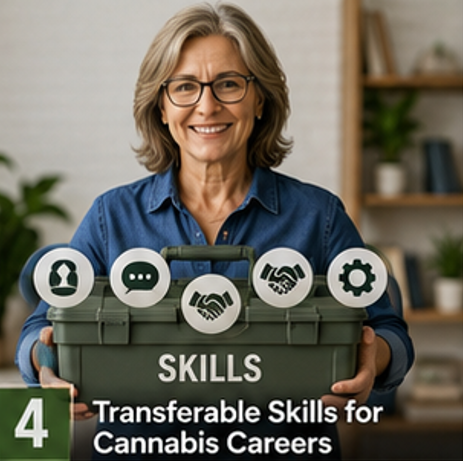 transferable skills that you possess a woman holding a toolbox