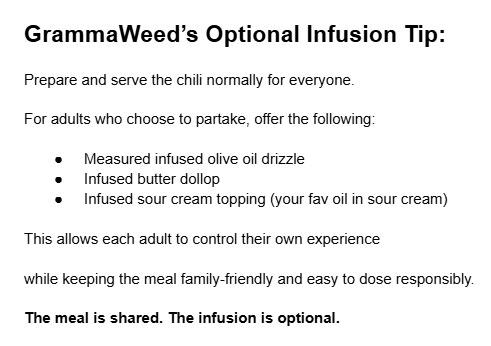 chili infusion recipe