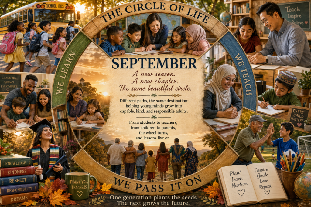 The circle of life in September