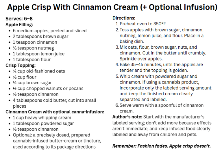 apple crisp recipe