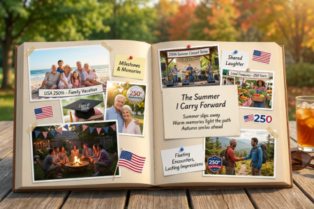 scrap book of memories from the summer of 2026