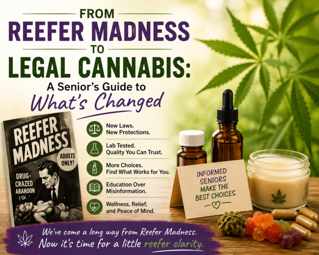 Reefer madness image of cbd and cannabis
