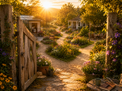 a path to a person's garden