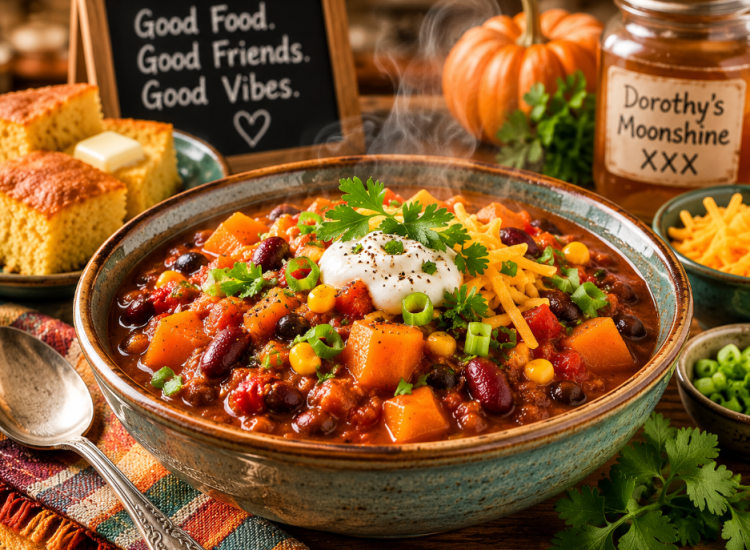 Butternut squash chili