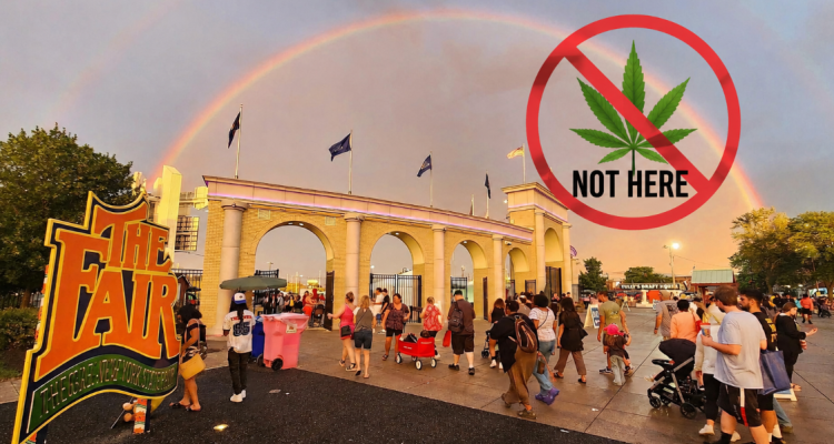 The NYS Fair is not being fair to cannabis