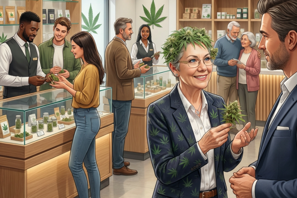 GrammaWeed is speaking to a dispensary owner